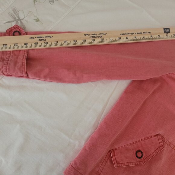 Coldwater Creek Tangerine Pullover Hoodie Shirt Size Large - Picture 11 of 12